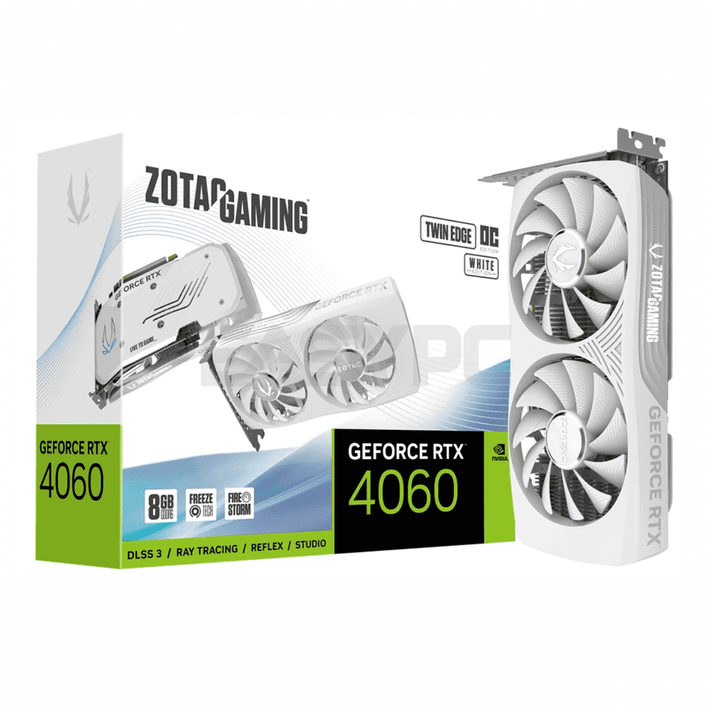 Zotac NVIDIA GeForce RTX 4060 Twin Edge OC ZT D40600Q 10M 8gb 128 bi EasyPC