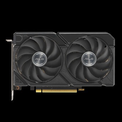 ASUS Dual RX 9060 XT 8GB - 2D Flat View