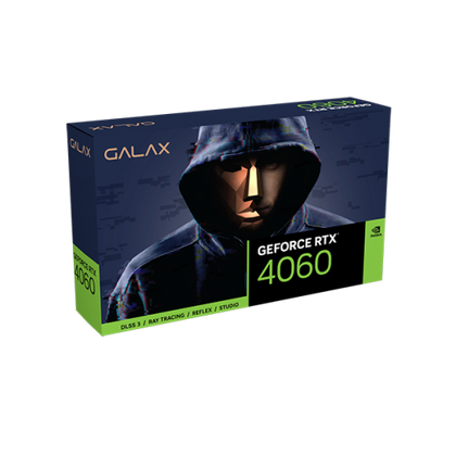 Galax Nvidia GeForce RTX 4060 8GB 1-Click OC 1X Single Fan (46NSL8MD8ZOC) 128-bit GDDR6 Videocard