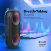 Vertux Rumba IPX6 Bluetooth Speaker - Side View Clean