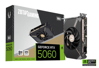 ZOTAC GAMING GeForce RTX 5060 SOLO ZT-B50600G-10L - Main Product View