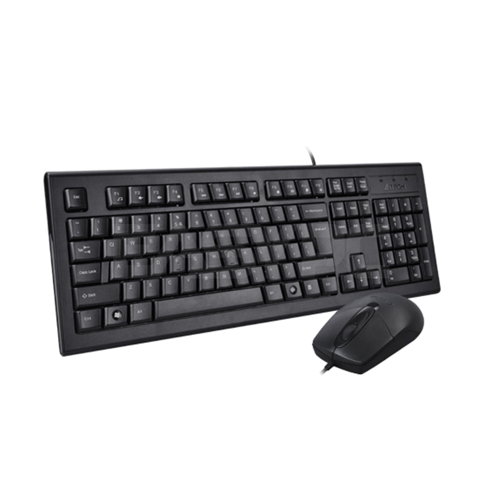 A4Tech KRS-8372 Ps2 Keyboard and Mouse Black – EasyPC