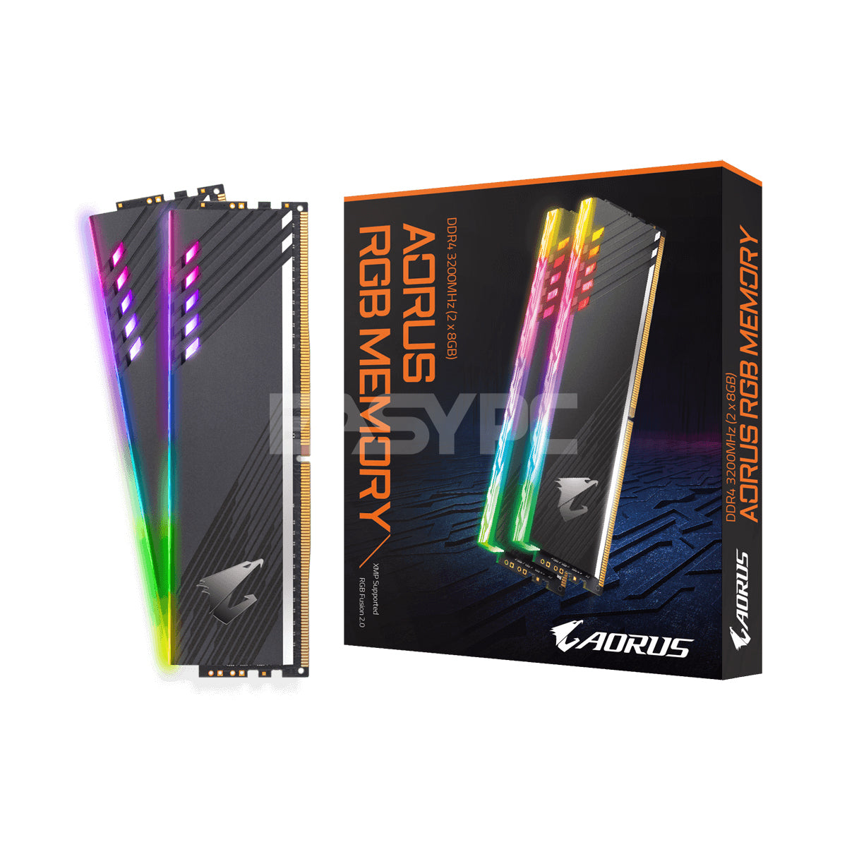 Gigabyte Aorus 16GB 2x8 3200MHz DDR4 RGB Memory RAM – EasyPC