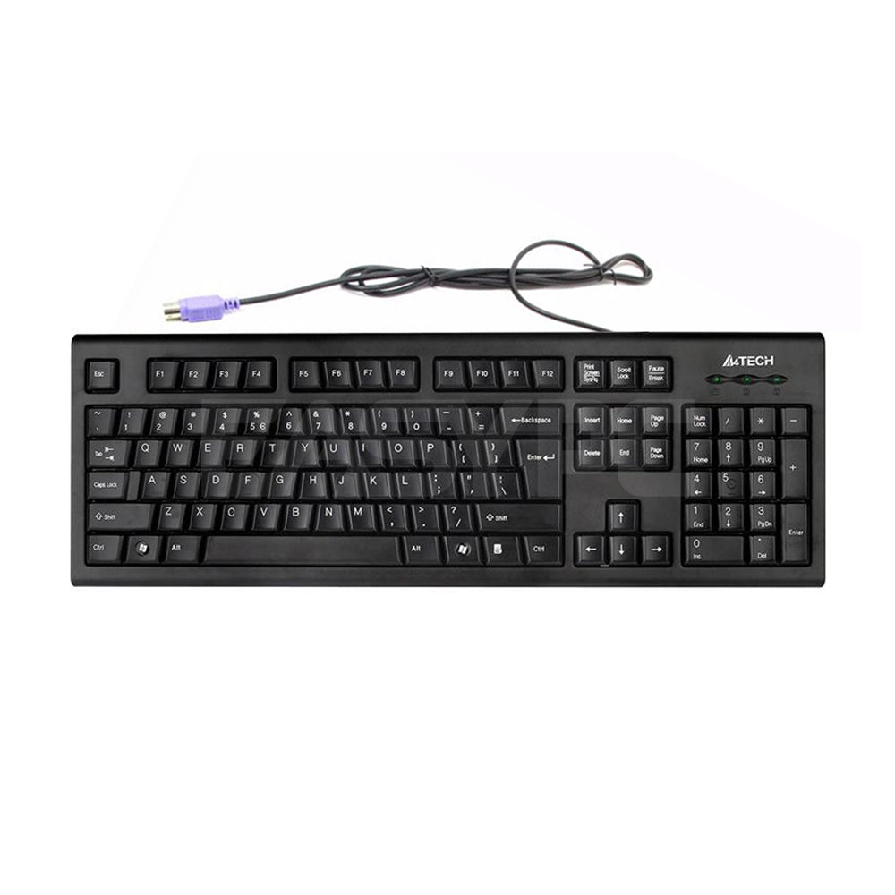 A4Tech KRS-85 Ps2 Keyboard Black – EasyPC