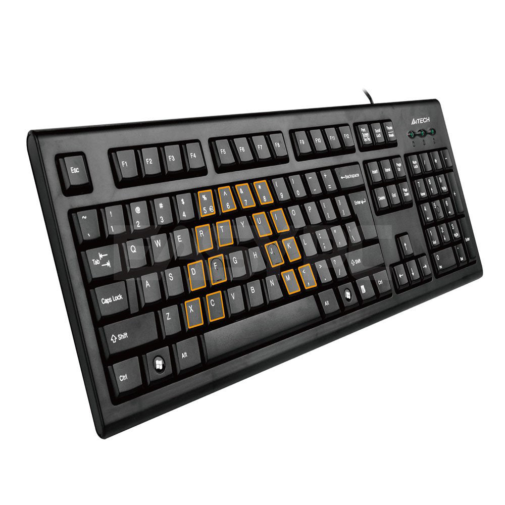 A4Tech KRS-85 Ps2 Keyboard Black – EasyPC