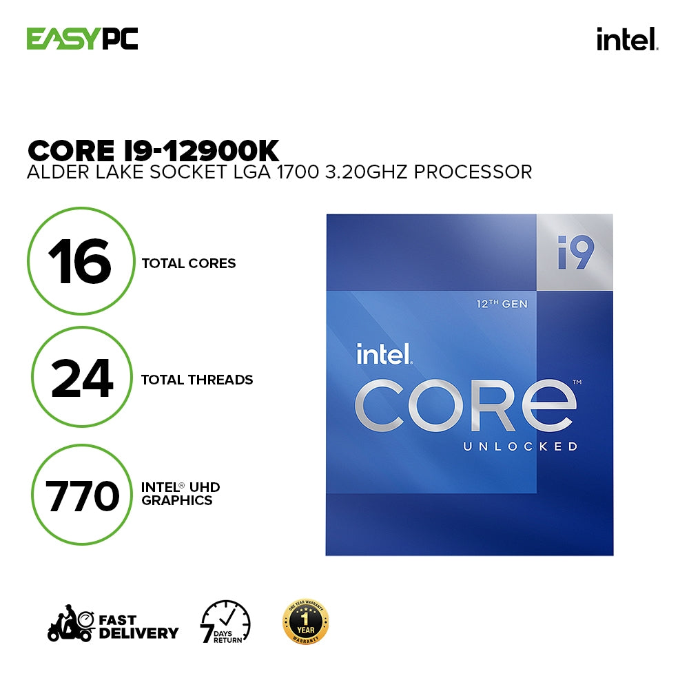 12th Generation Intel Core i9-12900K 1700 CPU – EasyPC