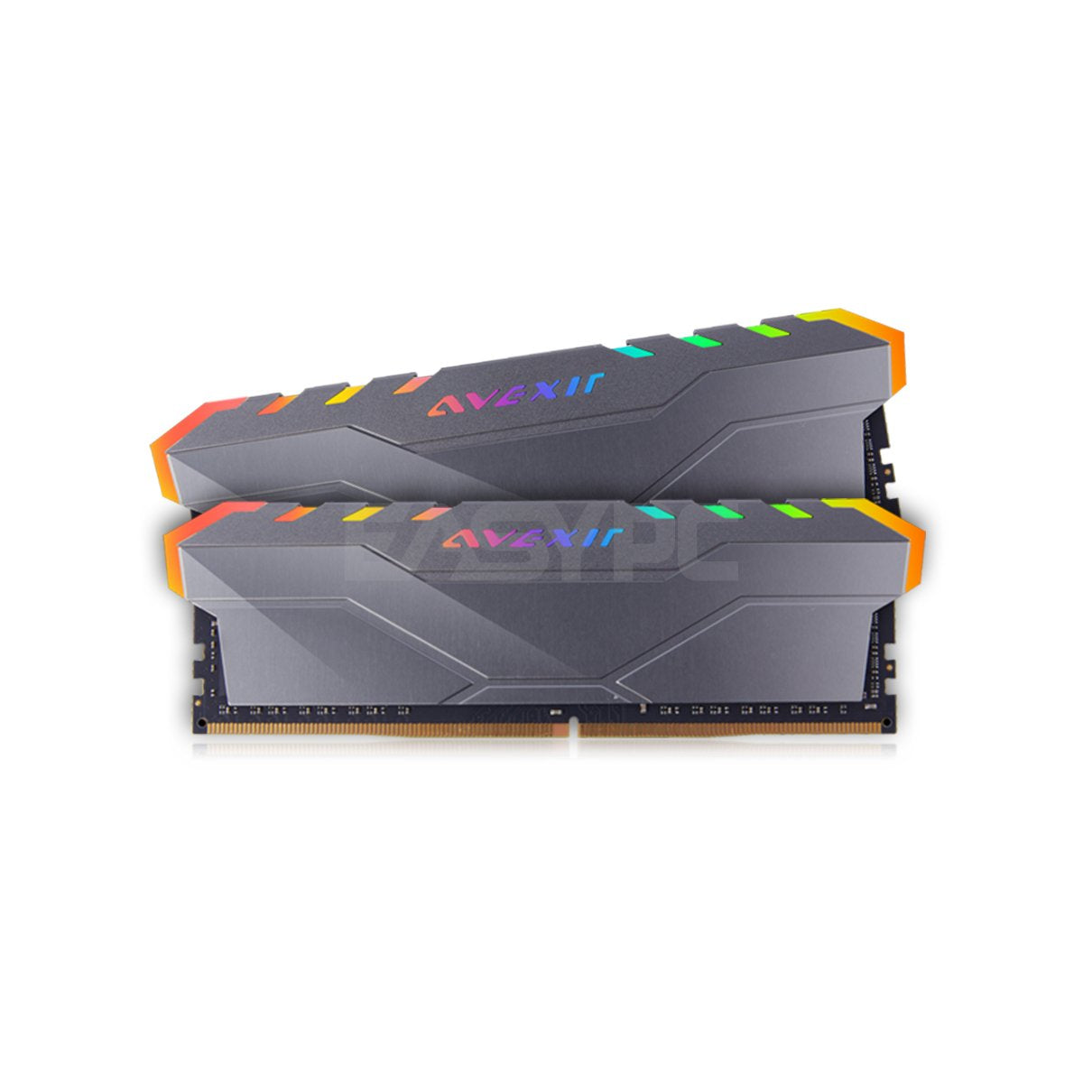 Avexir Core 2 16gb 2x8 3200mhz Ddr4 2c2a RGB Memory Titanium