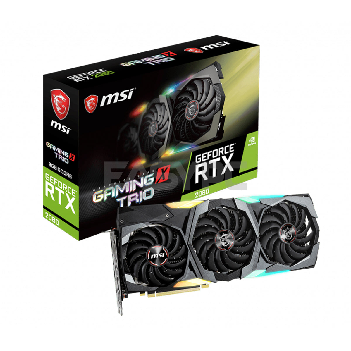 MSI NVIDIA® GeForce RTX™ 2080 Gaming X Trio Videocard 8gb 256bit GDdr6