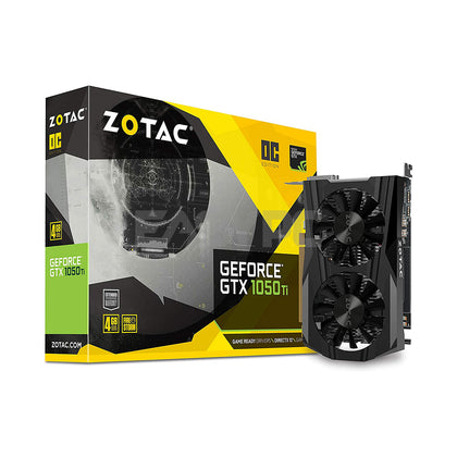 Zotac NVIDIA® Geforce GTX1050 TI OC Edition Videocard ZT-P10510B-10L 4GB GDDR5