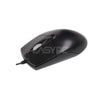 A4Tech OP-720 and OP-720s Usb Plug and Play, Dust resistant wheel, Symmetric Ergonomic Design Wired Mouse Black