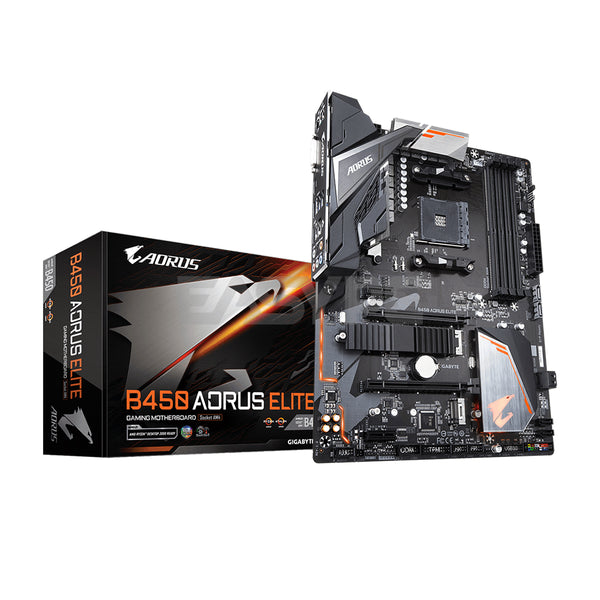 Gigabyte GA-B450 Elite Socket Am4 DDR4 Motherboard