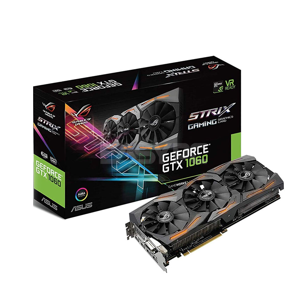 Asus ROG Strix NVIDIA® GeForce GTX™ 1060 Gaming Videocard 6gb 192bit GDdr5