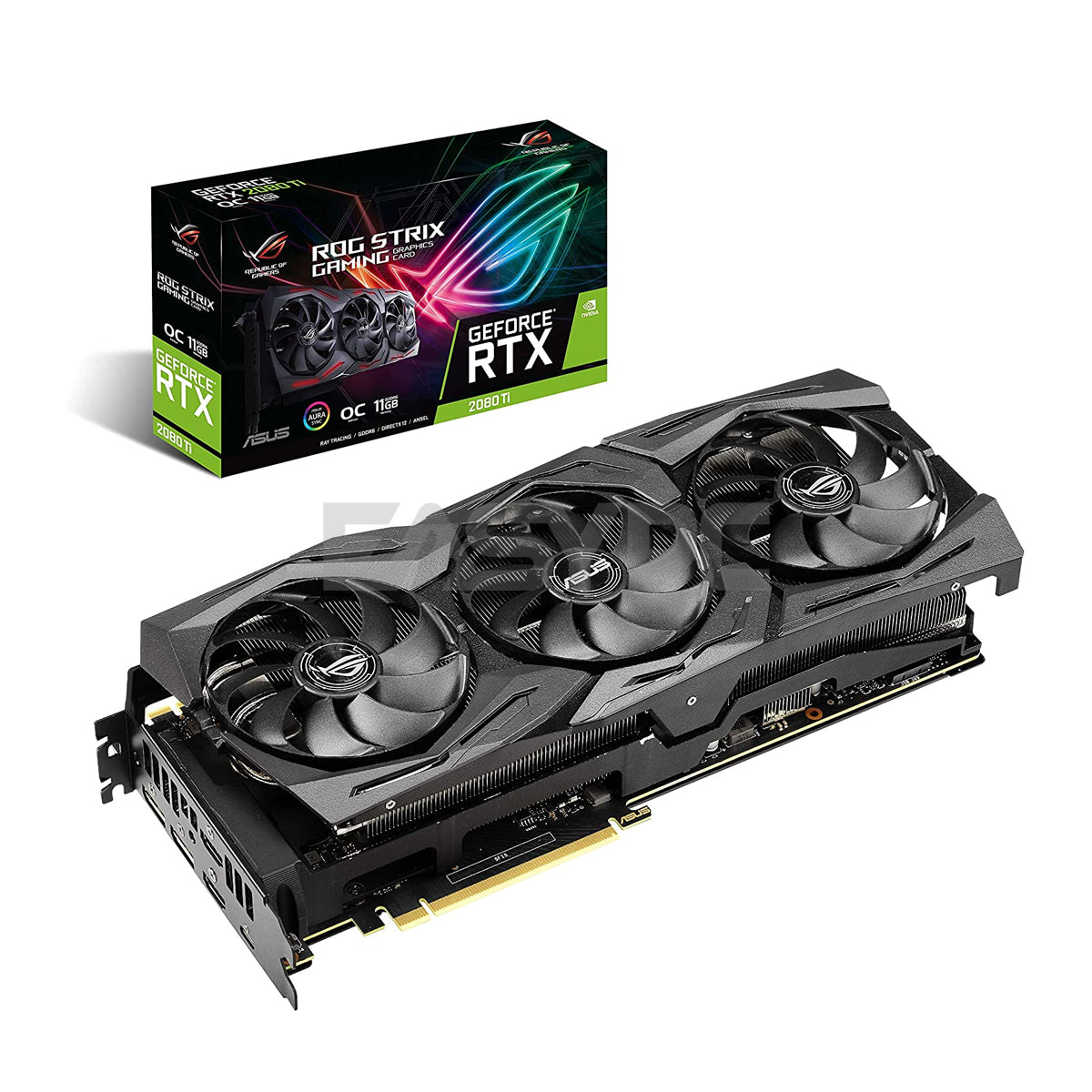 Asus ROG Strix NVIDIA® GeForce RTX™ 2080Ti OC Videocard 11gb 352bit GDdr6