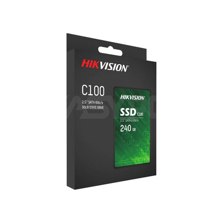 Hikvision HS-SSD-C100 240gb SATA 2.5,Vibration resistant structure,Slim & portable,3D NAND technology Solid State Drive