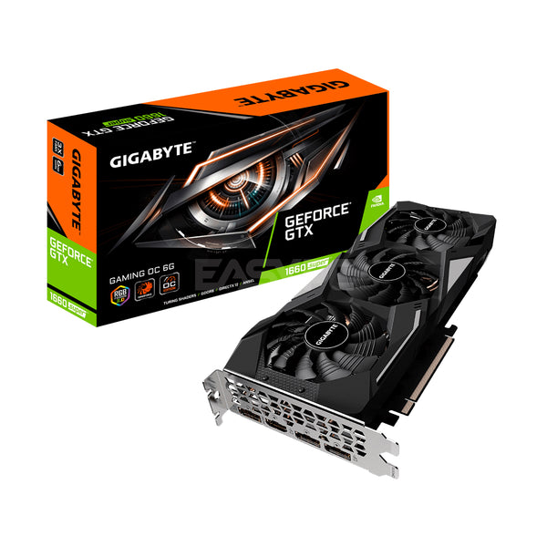 Gigabyte GTX 1660 Super Gaming OC Tri Fan 6GB 192bit GDDR6 Gaming Graphics Card