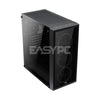 Aerocool Quartz Revo Mid Tower PC Case Black RGB