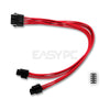 Deepcool EC300-CPU8P-RD CPU 8 Pin 300mm Red Sleeved Cable