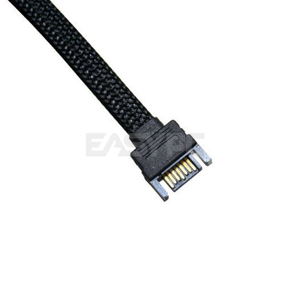NZXT CB-SATA-11D Individually Sleeved SATA DATA Extension Premium Cable