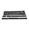 PBT Double-Shot Side Printed Keycaps Black OEM