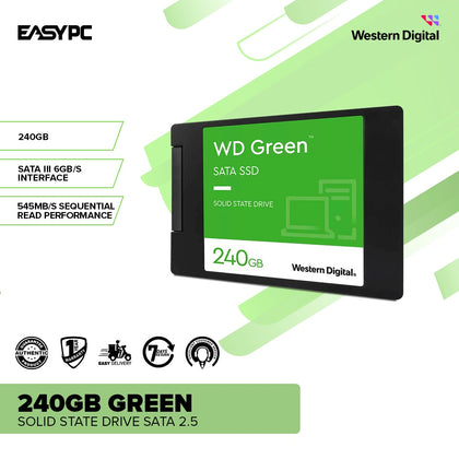 Western Digital Solid State Drive 240gb Green SATA 2.5