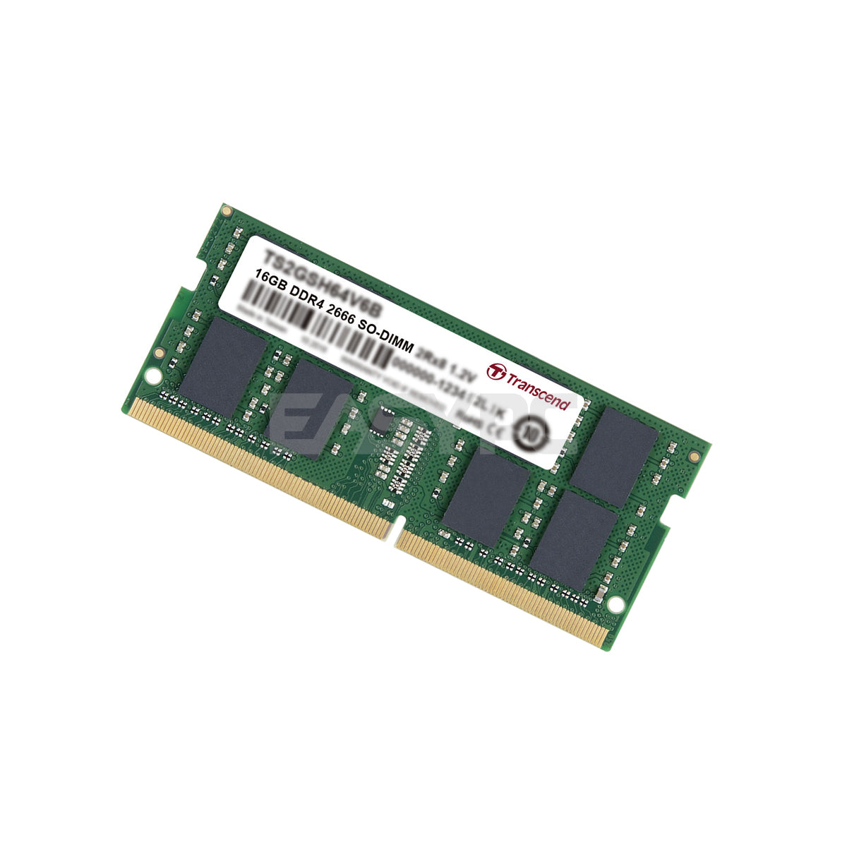 Transcend 16GB 1x16 DDR4 2666 Sodimm Memory RAM – EasyPC
