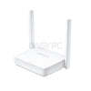 Mercusys MW301R 300mbps wireless transmission rate is ideal for basic work, Two 5dBi antennas provides broad wireless coverage Router Network Device