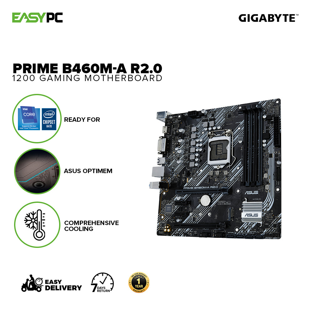 Asus Prime B460M-A 1200 Ddr4 ASUS OptiMem Ready for 11th