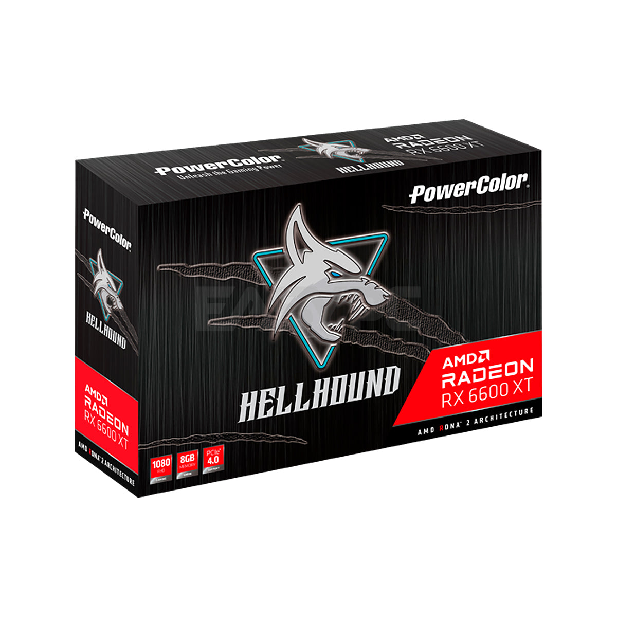 PowerColor Hellhound Rx 6600xt 8GBD6-3DHL/OC 8gb 128bit GDdr6