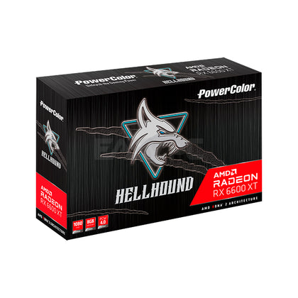 PowerColor Hellhound Rx 6600xt 8GBD6-3DHL/OC 8gb 128bit GDdr6 Gaming Videocard