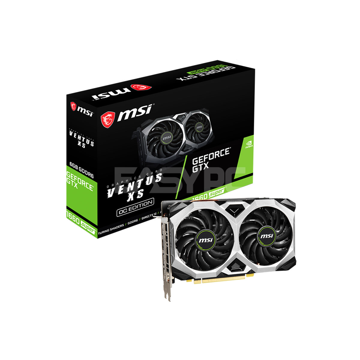 MSI NVIDIA® GeForce GTX™ 1660 Super Ventus XS OCV1 6gb 192bit