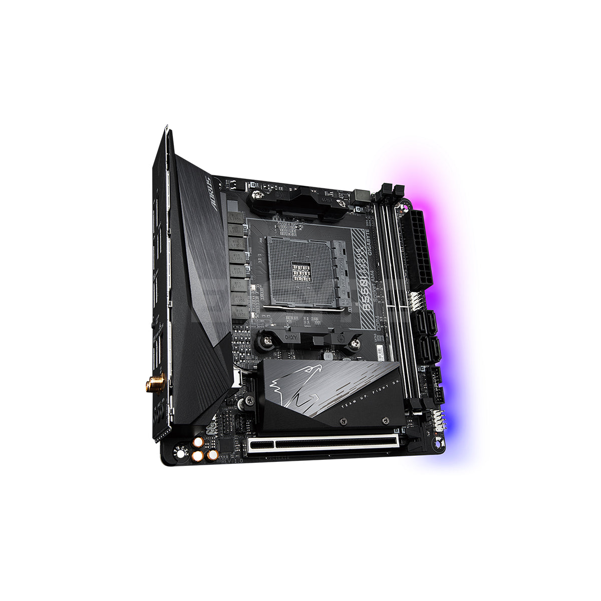 Gigabyte B550I AORUS PRO-AX Socket Am4 Ddr4 Motherboard