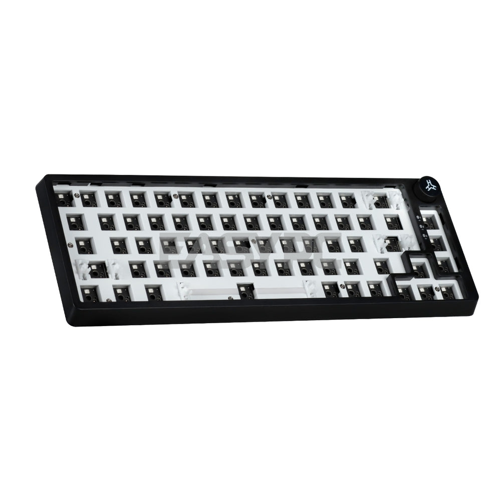 RAKK PIRAH Wireless Gaming Keyboard Barebone Black Hot swappable Socket 65% Layout and 5-PIN Mechanical Switch Bundles