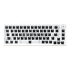 RAKK PIRAH Wireless Gaming Keyboard White Hot swappable Socket 65% Layout + 5-PIN Mechanical Switch Bundles