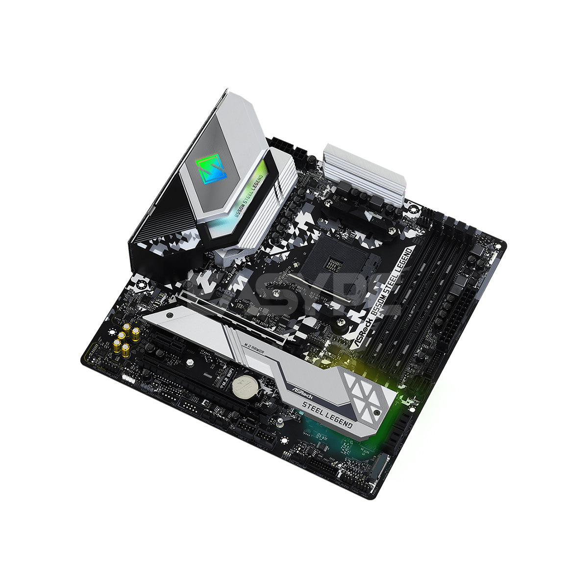 Asrock B550M Steel Legend Socket Am4 MD B550 SATA 6Gb/s Micro ATX