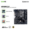 Biostar H510MH 2.0 1200 Ddr4 Super Hyper PWM PCIe 4.0 Debug LED  Gaming Motherboard
