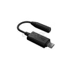ASUS AI Noise-Canceling Mic Adapter USB-C to 3.5 mm connection enhances headset microphone performance by minimizing background noise communication