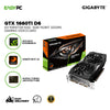 Gigabyte Gtx 1660Ti D6 GV-N166TD6-6GD  6gb 192bit GDdr6 Integrated with 6GB GDDR6 192-bit memory interface 90mm unique blade fans Gaming Videocard