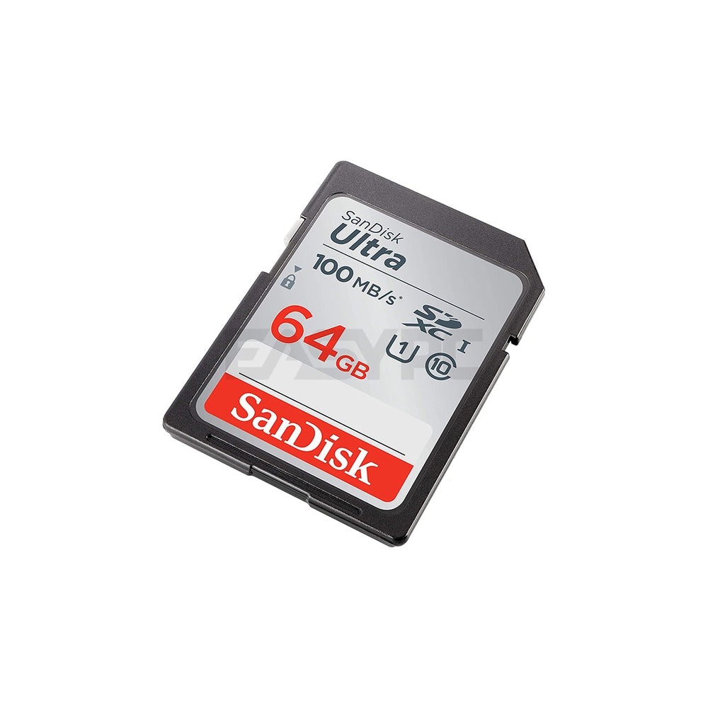 Sandisk SDSDUNR-GN3IN 64GB/126GB/256GB Ultra SD Card fast w/ exceptional  video recording, Capture quality pictures Full HD video Resistant to water