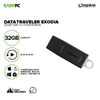 Kingston DataTraveler Exodia 32GB, 64GB and 128GB, Quick and convenient lightweight storage solution Plug and Play Usb 3.2 Flashdrive