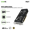 Palit GeForce RTX 2060 Dual NE62060018K9-1160C 12gb 192bit GDdr6 VR Ready Gaming Videocard NO RGB