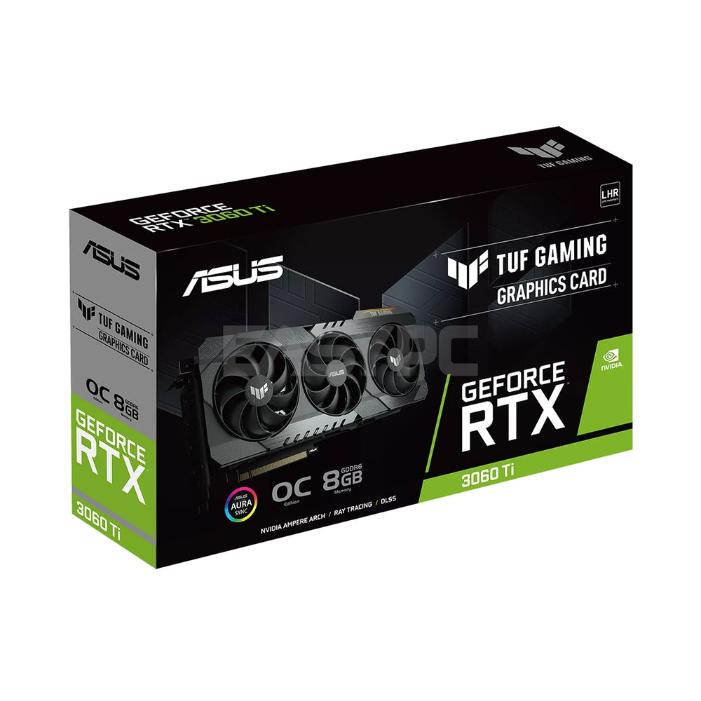 Asus TUF NVIDIA® GeForce RTX™ 3060Ti V2 OC Edition 8gb 256bit