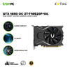 Zotac Gtx 1650 OC ZT-T16520F-10L 4gb 128bit GDdr6, 4K Ready, Sunflower Heatsink, PCIe Bus Powered Gaming Videocard