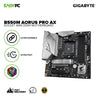 Gigabyte B550M Aorus Pro AX Socket Am4 Ddr4 Fusion 2.0, Blazing Fast 2.5GbE LAN, Ultra Durable RGB Gaming Motherboard