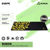 RAKK SUKOG Extended Gaming Mousepad, Macrofibre Surface, Anti-Slip rubber base