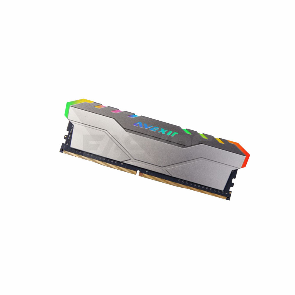 Avexir Core 2 8gb 1x8 3200mhz Ddr4 1c2a RGB Memory Light Gray – EasyPC