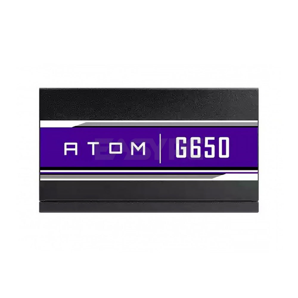 ATOM G650 650 watts 135mm Silent Fan Fully Modular 80 Plus Gold Certified Power Supply Circuit Shield
