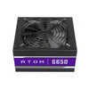 ATOM G650 650 watts 135mm Silent Fan Fully Modular 80 Plus Gold Certified Power Supply Circuit Shield