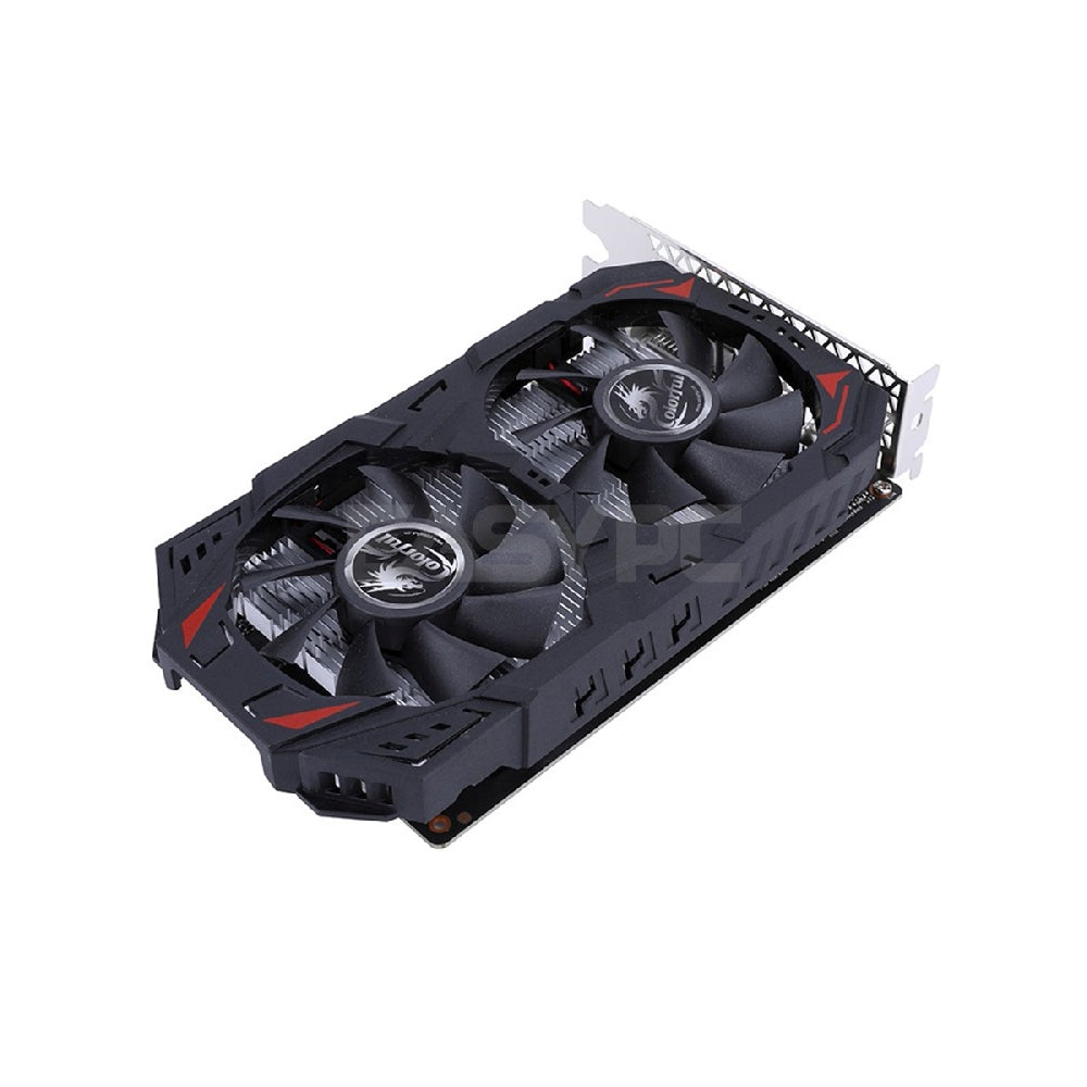 ColorFul GeForce GTX 1050Ti 4gb 128bit 6pin Dual Fans | compact size | GDdr5 Graphics Card