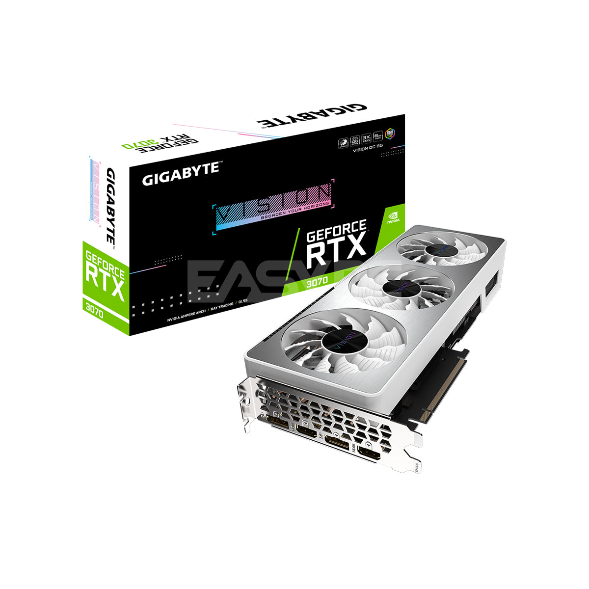 Gigabyte NVIDIA® GeForce RTX™ 3070 Vision OC 8gb 256Bit GDdr6