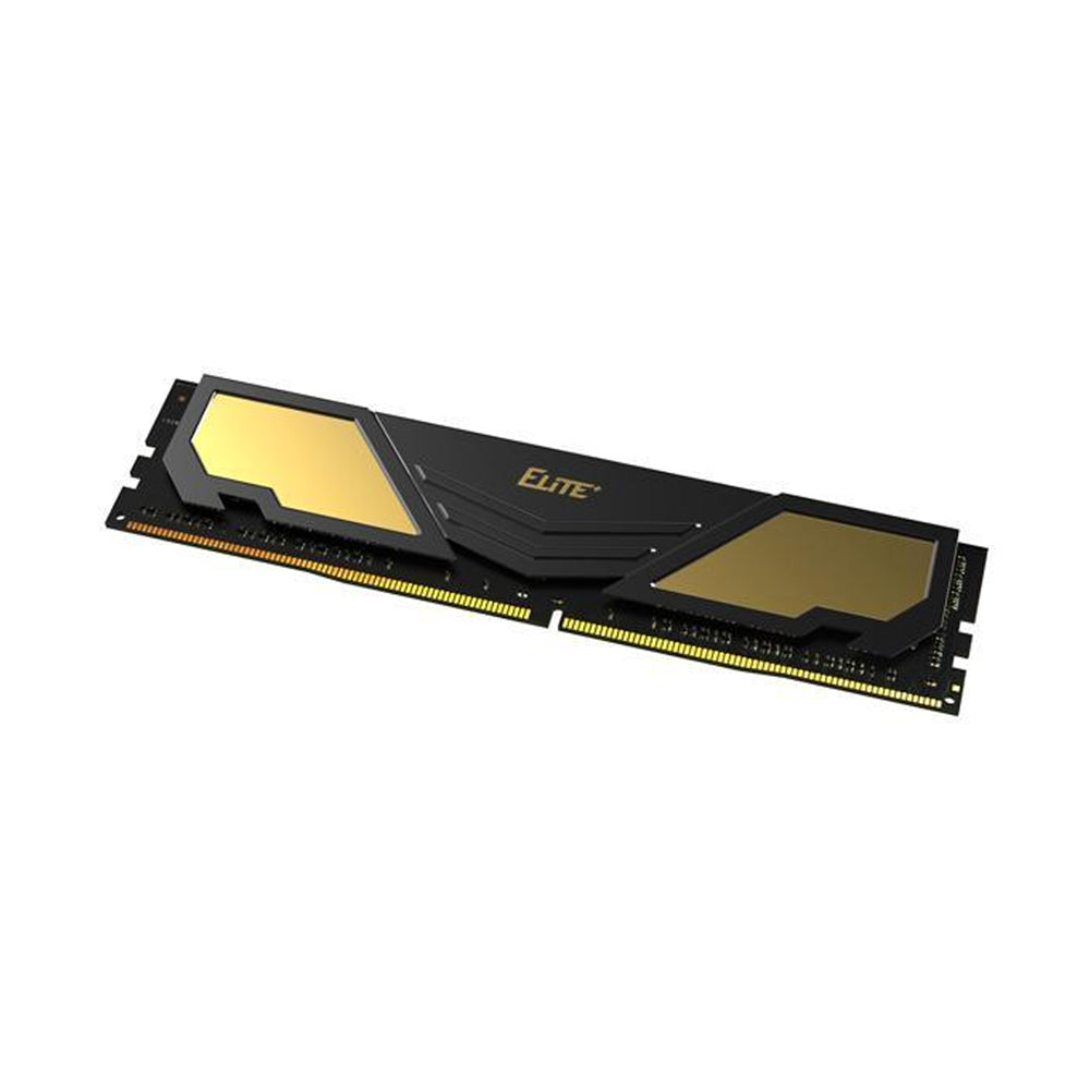 Team Elite Plus 16GB DDR4 2666MHz RAM Black Gold – EasyPC